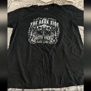 Disney Star Wars Graphic Tshirt Darth Vader Geek Preppy Culture Dark Academia